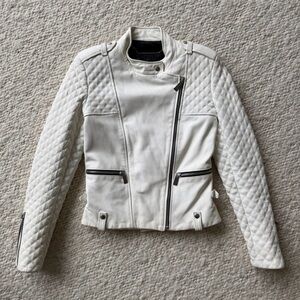 Barbara Bui Quilted Leather Jacket